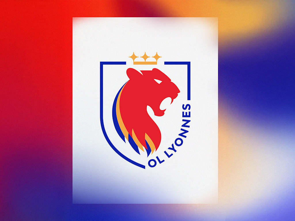 Das neue Logo von Olympique Lyon.