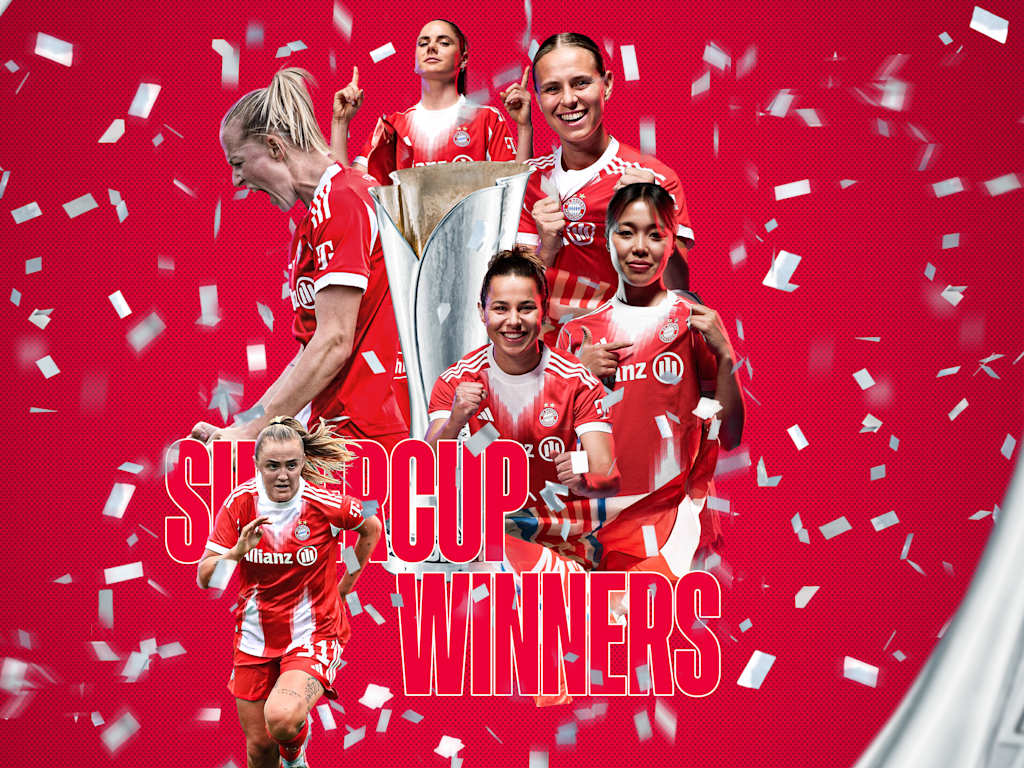 FC Bayern gratuliert zum Gewinn des Supercups