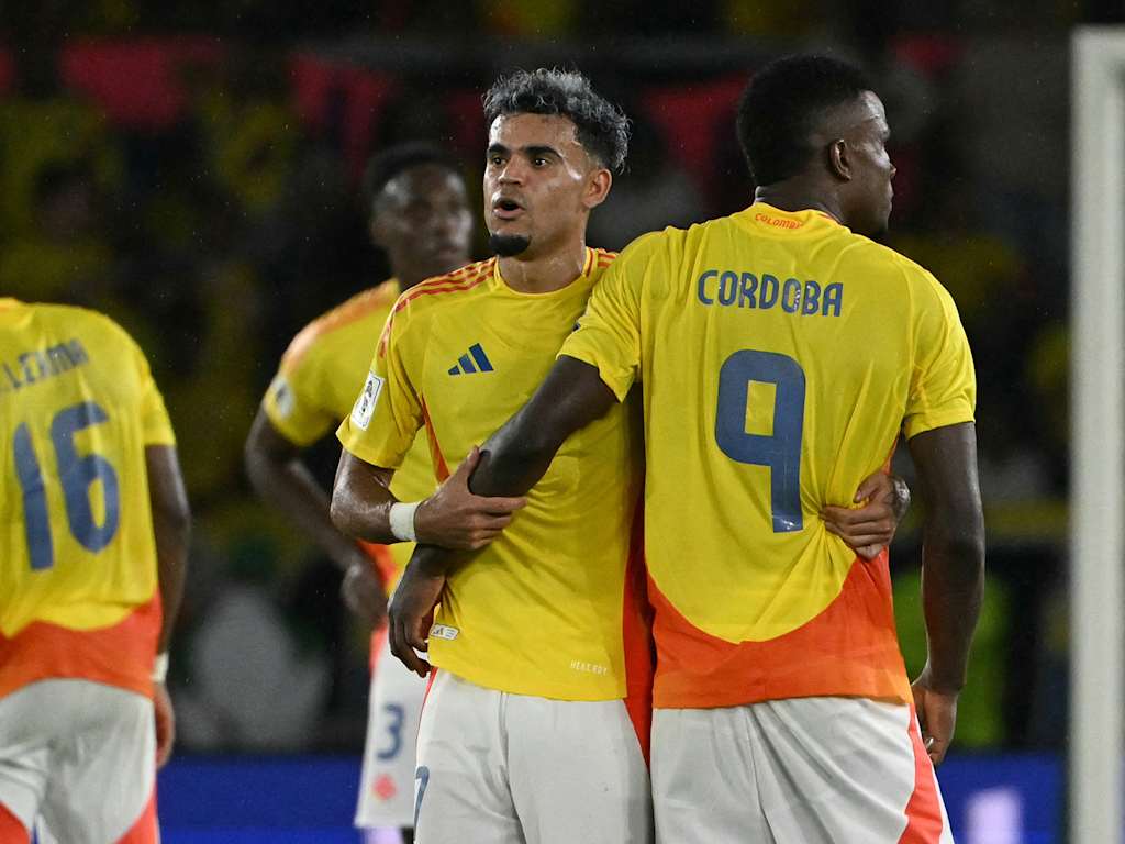 Luis Diaz Jhon Cordoba Colombia Bolivia