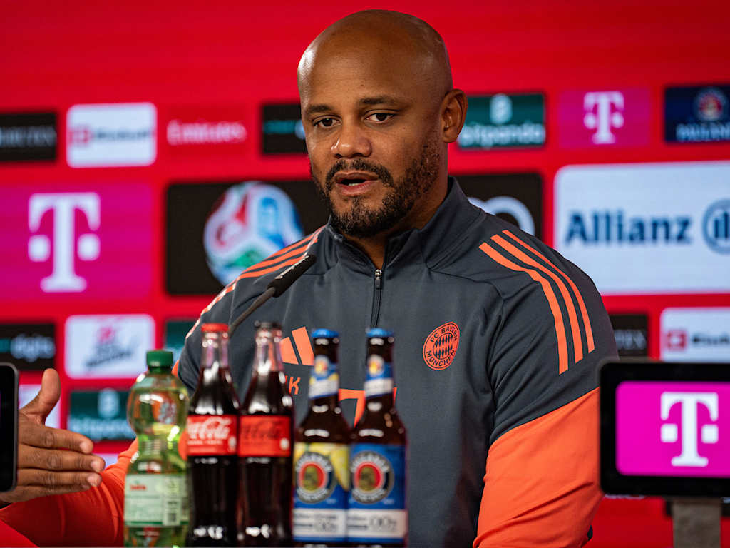 Vincent Kompany Training Bayern