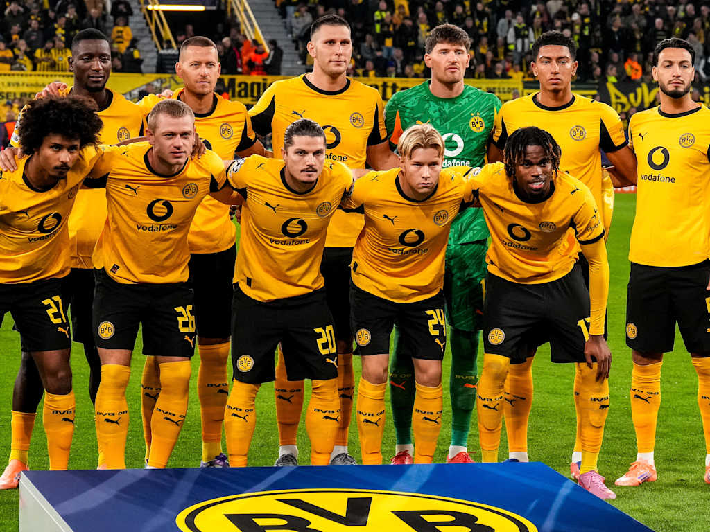Das Teamfoto von Borussia Dortmund