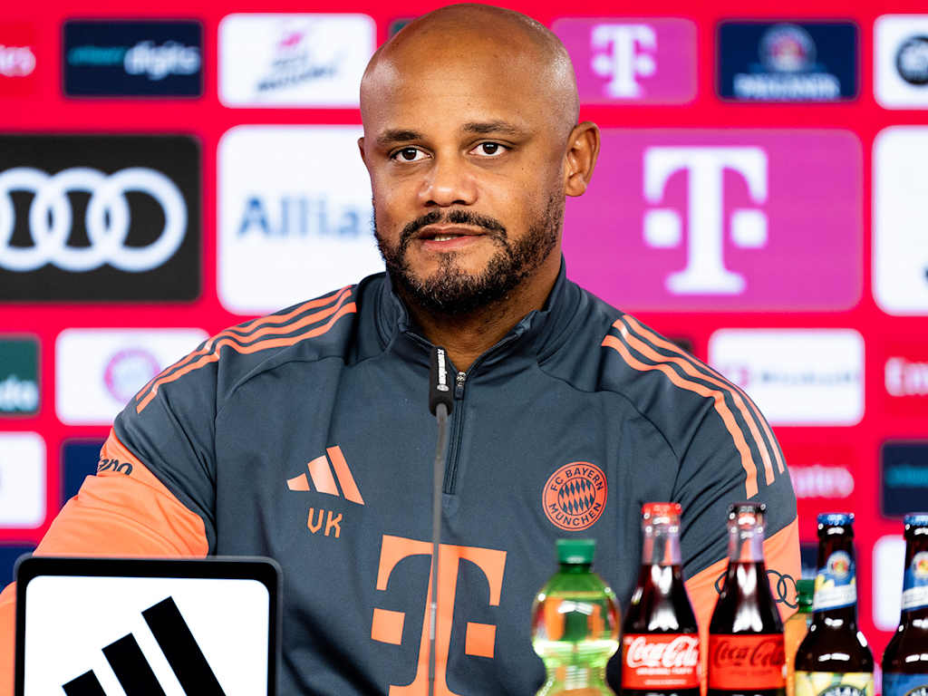 Vincent Kompany in the Allianz Arena