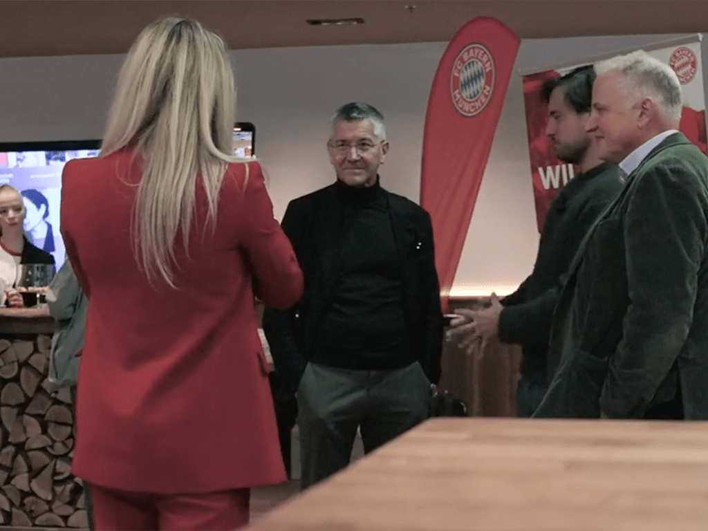 Herbert Hainer auf der Made in Minga-Messe