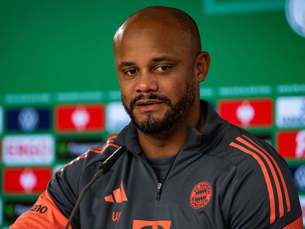 Vincent Kompany FC Bayern press conference