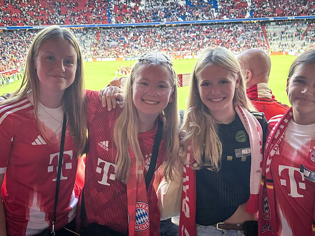 Bilder vom TEENS CLUB-Heimspieltag in der Allianz Arena