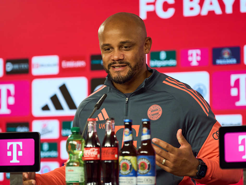Vincent Kompany Training Bayern