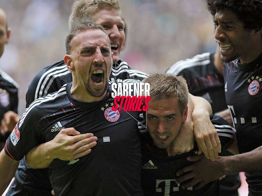 Merci, Monsieur! Franck Ribéry feiert die gelungene Wembley-Generalprobe 2013.