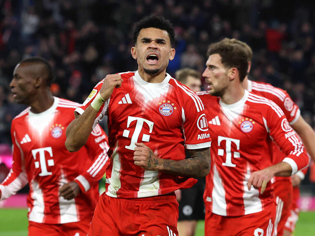 Luis Diaz jubelt gegen St. Pauli