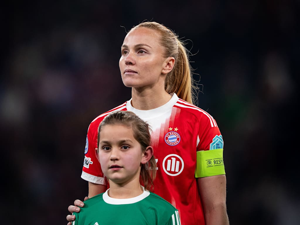 Glódís Viggósdóttir trägt die Kapitänsbinde der FC Bayern Frauen.