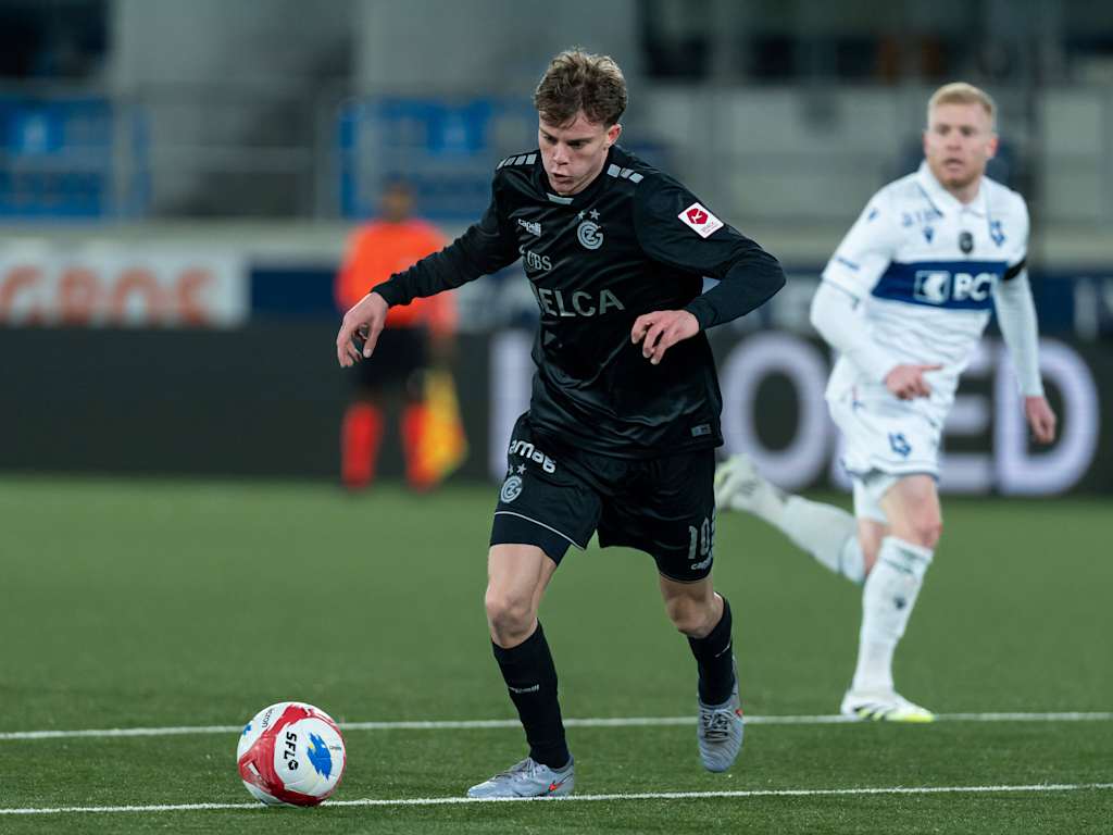 Jonathan Asp Jensen kurz vor einem Schussversuch.