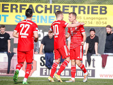 Die FC Bayern Amateure gastierten am 19. Spieltag der Regionalliga Bayern beim FC Pipinsried.