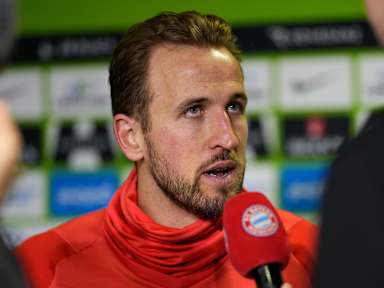 Harry Kane interview after Wolfsburg vs. Bayern