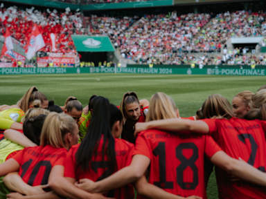 Behind the Scenes beim DFB-Pokalfinale der FC Bayern Frauen