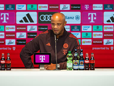 Vincent Kompany rueda de prensa FC Bayern.