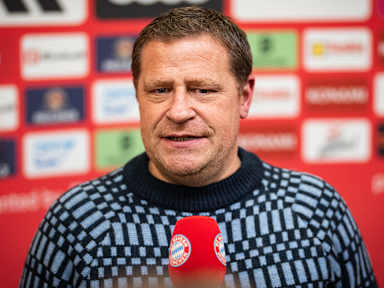 Max Eberl im Interview nach dem Bundesliga-Spiel gegen den FC Augsburg