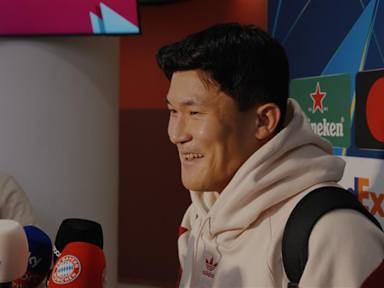 Minjae Kim interviewed after the match against Paris Saint-Germain