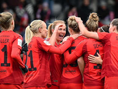 Pernille Harder, im Heimspiel der FC Bayern Frauen gegen Turbine Potsdam