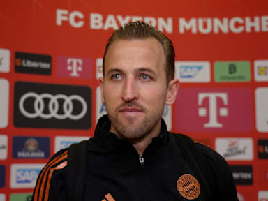 Harry Kane im Interview nach dem Bundesliga-Spiel gegen RB Leipzig