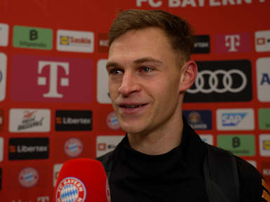 Joshua Kimmich im Interview nach dem Bremen-Spiel