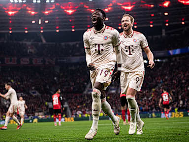 Behind the Scenes beim Champions League-Spiel des FC Bayern bei Bayer 04 Leverkusen