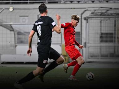 Samuel Unsöld im Spiel der FC Bayern Amateure gegen die SpVgg Hankofen Hailing.