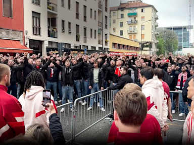 Behind the Scenes of FC Bayern's Champions League match against Inter Milan