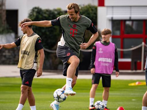 Training des FC Bayern vor dem Champions League-Spiel gegen den FC Chelsea