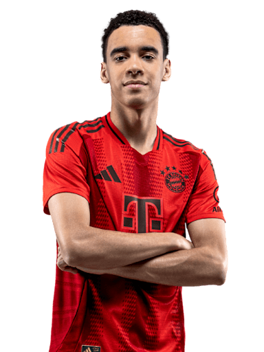 Jamal Musiala spielt im Angriff des FC Bayern.