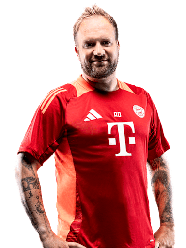 Aaron Danks ist Co-Trainer beim FC Bayern.