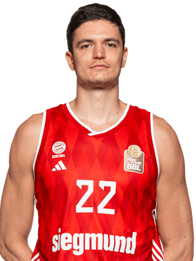 Danko Brankovic gehört zu den Zukunftsversprechen beim FC Bayern München Basketball.