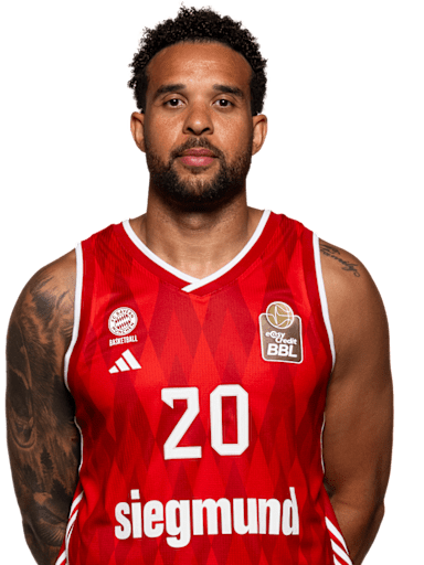 Elias Harris gehört zu den Routiniers beim FC Bayern München Basketball.