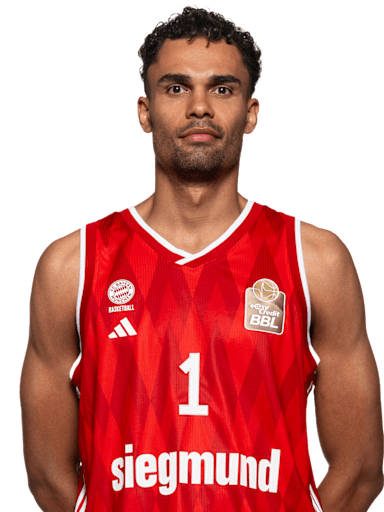 Der gebürtige Münchner Oscar da Silva spielt seit 2024 für den FC Bayern Basketball.