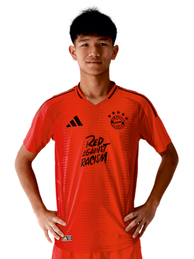 Jompon Homboonma of the FC Bayern Global Academy.
