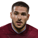 Player page of Emiliano Buendía