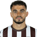 Player page of Danel Sinani
