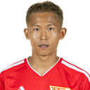 Player page of Woo-yeong Jeong