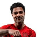 Serge Gnabry is a forward at FC Bayern.
