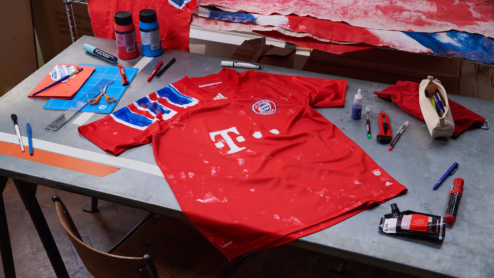 Historic Bayern kit brought back to life for Human Race campaign