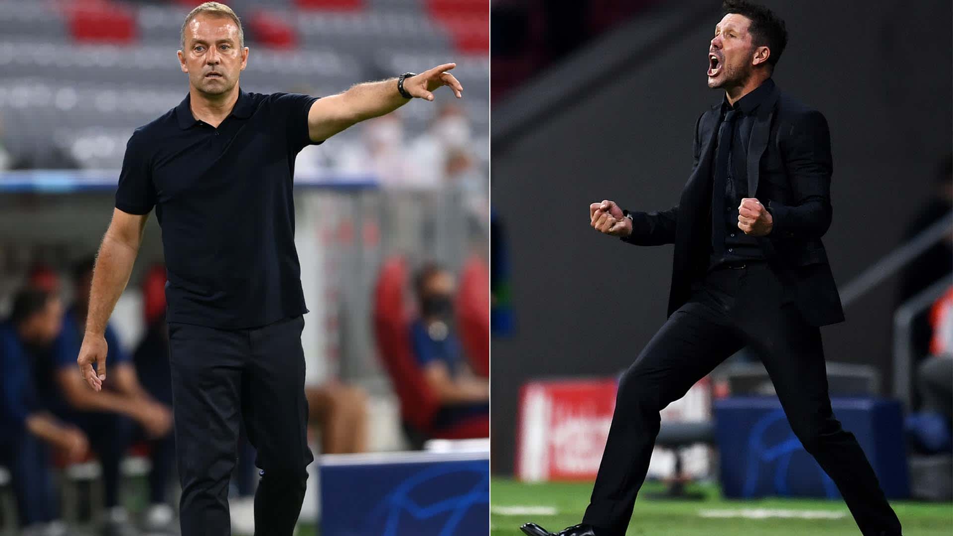 Flick vs. Simeone: Duelo de técnicos diferentes