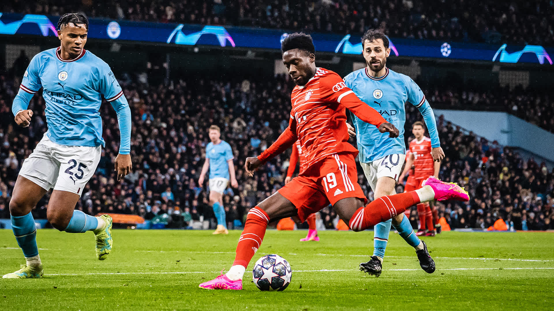 Statistics: ManCity vs. FC Bayern - Champions League 22/23