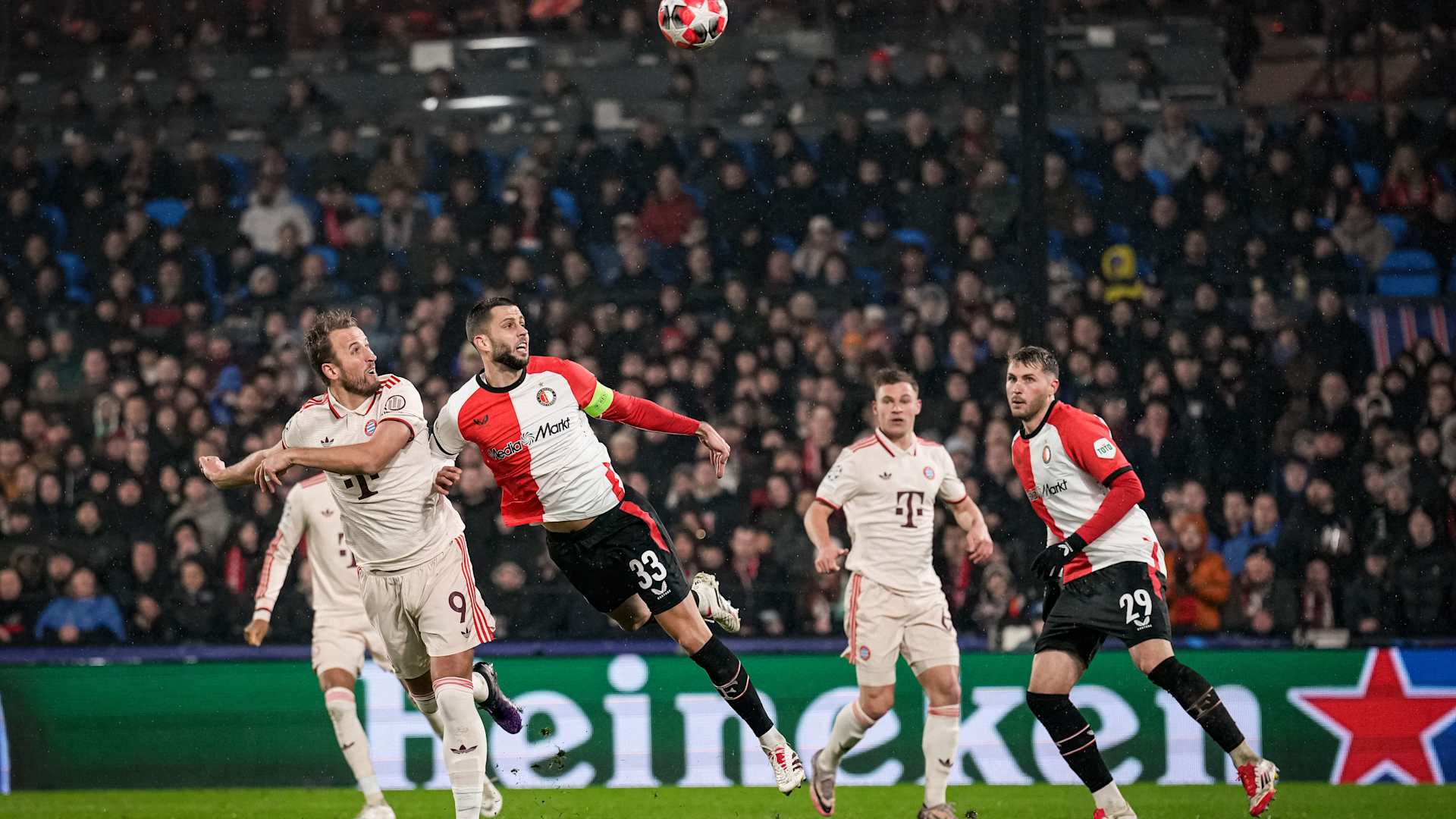 aufstellungen: teilnehmer: feyenoord gegen fc bayern münchen