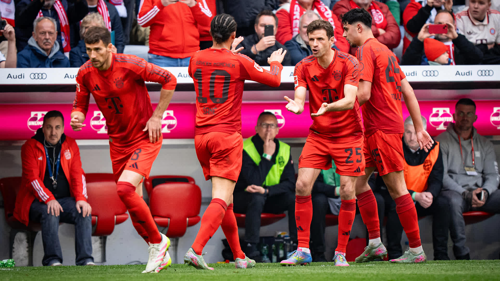 ticker: teilnehmer: 1. fsv mainz 05 gegen fc bayern münchen