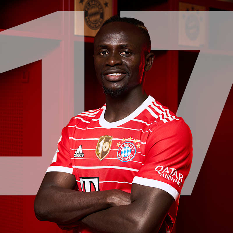 FC Bayern Munchen Mane 17 ユニフォーム Bayern Munich 2022/2023 Adidas Home Red #17 Mane Jersey M-XL