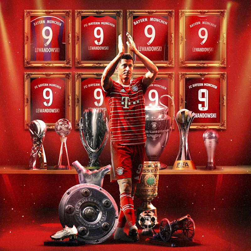 最終値下げ　FC Bayern Munich LEWANDOWSKI 9 Transfer to Barcelona complete - Robert Lewandowski leaves