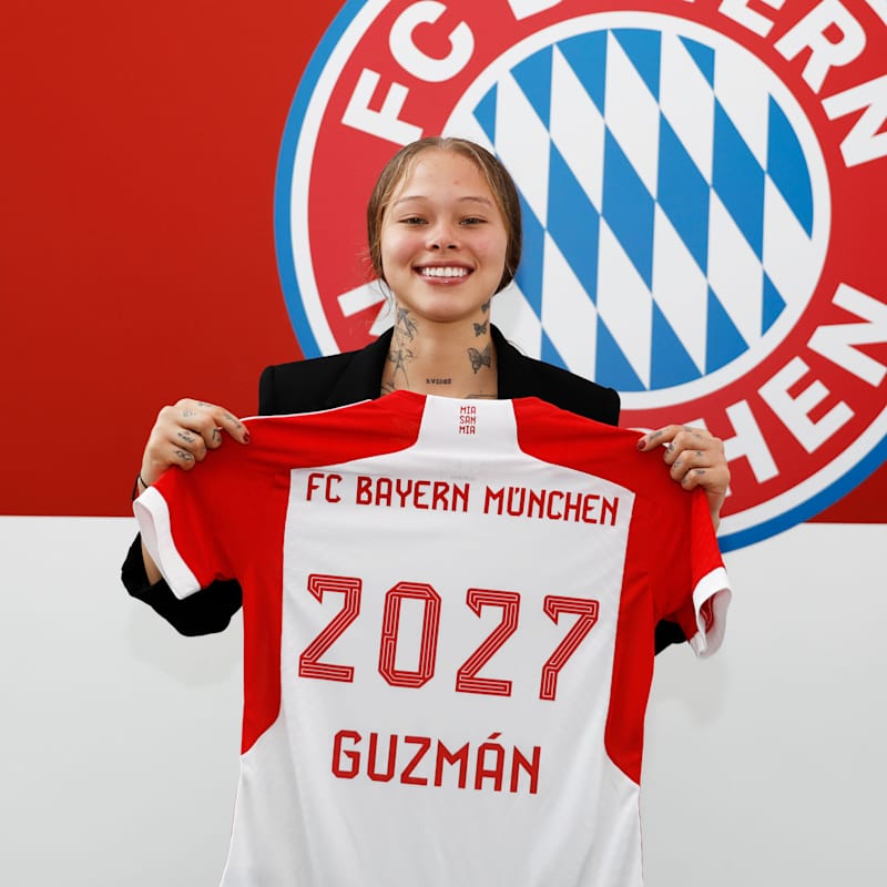 Video: Ana María Guzmán wechselt zum FC Bayern, image size:800x800