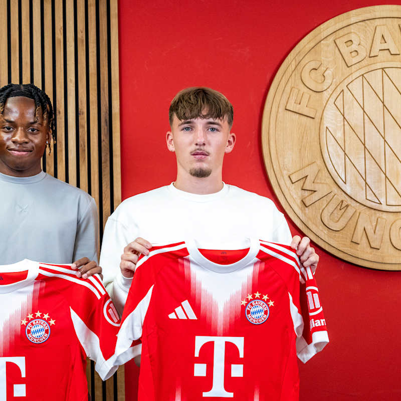 FC Bayern extends with Lennart Karl and Wisdom Mike