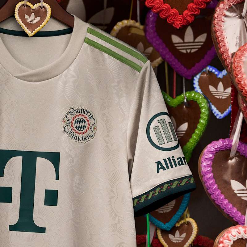FC Bayern mark 125th anniversary with special jersey for 190th