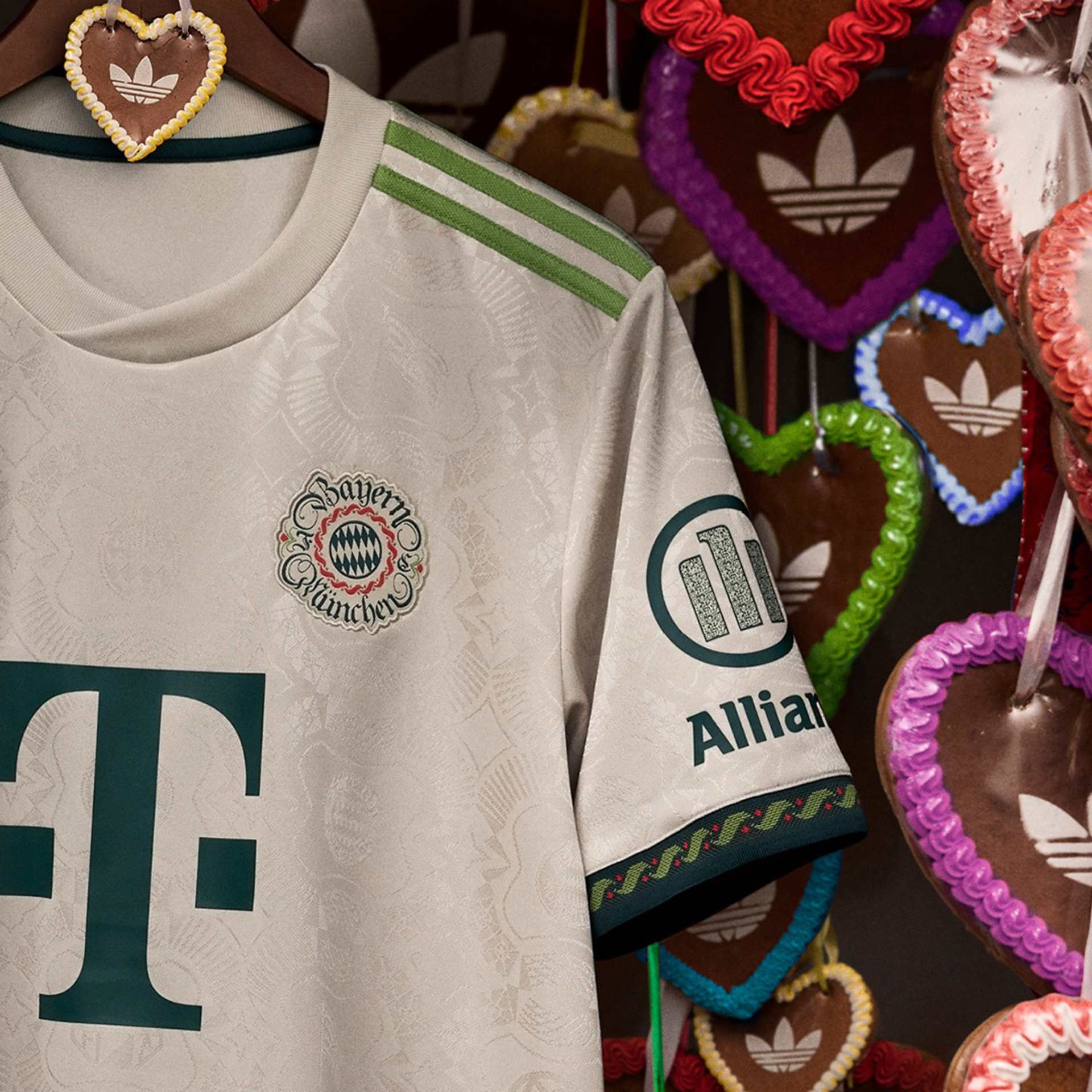 FC Bayern mark 125th anniversary with special jersey for