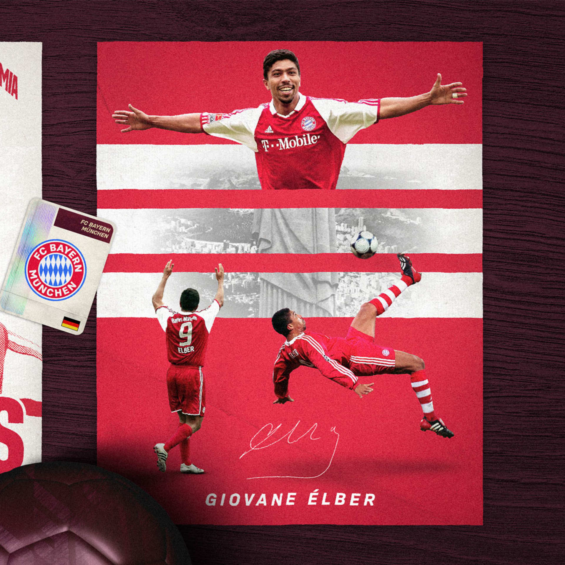 Giovane Élber and Lothar Matthäus to compete in FC Bayern Legends Cup