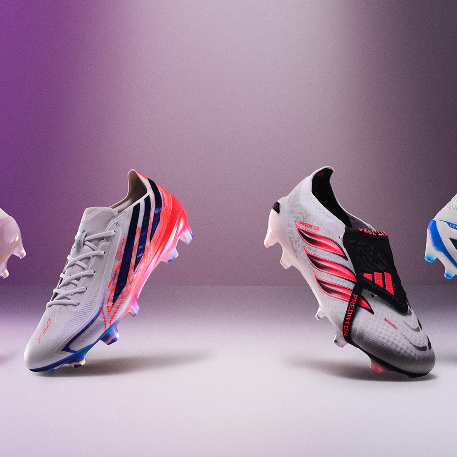 Kartoon　F50&PREDATOR adidas introduces 'Chaos vs Control' pack featuring new F50 and